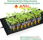 Seedling Heat Mat for Seed Starting,10" x 20.75" Waterproof Heating Pad for Indoor Plants Germination, Gardening, Hydroponic, Greenhouse - Image 6