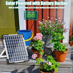 Lewisia 10W Solar Drip Irrigation Kit Auto Watering System for 50 Pots - Image 2