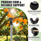 4 Set Adjustable Tree Branch Support, 18"-60" Tree Support Pole with Crutch - Image 4