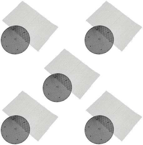 Luxshiny 50pcs Plant Pot Mesh Hole Pad, Fiberglass Grid Insert for Drainage by Luxshiny