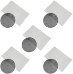 50pcs Plant Pot Drainage Hole Screens, Round Fiberglass Grid Pads by JECOMPRIS