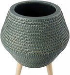 Leaf Large Planters Plant Pots, Fibreglass, 62cm Orion - Image 4