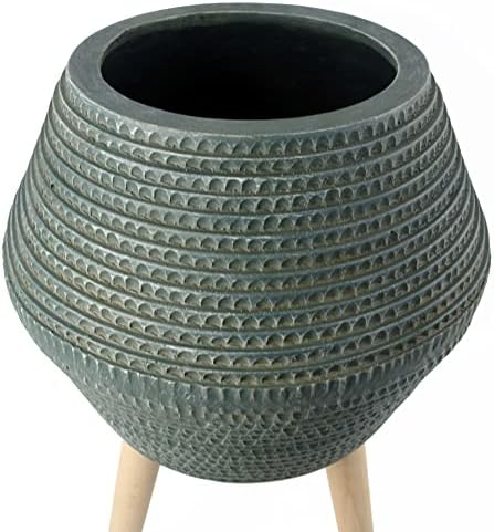Leaf Large Planters Plant Pots, Fibreglass, 62cm Orion - Image 4