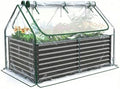 Quictent Large Raised Garden Bed with Cover 6x3x2 ft by QUICTENT