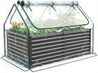 Quictent Large Raised Garden Bed with Cover 6x3x2 ft by QUICTENT