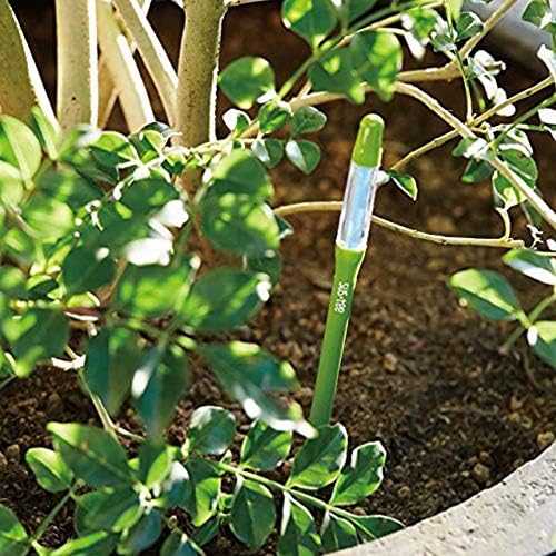 IPPINKA Sustee Aquameter, Bundle of 12, House Plant Soil Moisture Meter, Best for Indoor Potted Plants - Large Green Refillable - Image 7