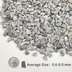 10lbs Grey Pebbles for Landscaping, 3/8inch Small Rocks for Succulent Cactus Plants, Natural Polished Pebbles, River Rocks for Plants, Vases, Garden - Image 2