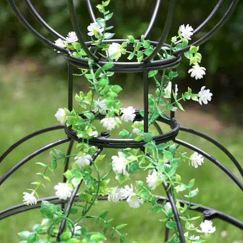 47" Obelisk Trellis for Climbing Plants - Support for Roses & Vines - Image 6