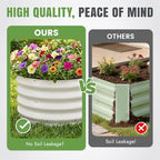 INNO STAGE 3Pcs Galvanized Raised Garden Bed Kit, Outdoor Metal Planter Box - Image 5