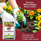 Brut Organic Worm Castings for Plants 12 LB – Natural Nutrients, Fertility Builder, Plant Food for Potting Soil and Garden Soil – Indoor and Outdoor Use - Image 5