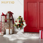 NUPTIO Classic Plastic Urn Planter: 6 Pcs 10.23 Inch Pedestal Pot for Porch - Image 3