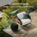Veradek Strata Series Sphere Planter - Round Outdoor Planter - Image 7