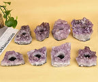 JIC Gem Purple Amethyst Crystal Candle Holder Tealight Stand 4.5 Inch - Image 7