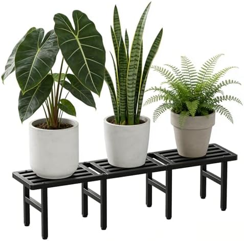 Modular Metal Plant Stand, Heavy Duty Expandable Plant Pot Shelf by Umi