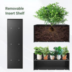 Metal Planter Box 46” x 16” x 16”, Tall Rectangle Planter Box - Image 4