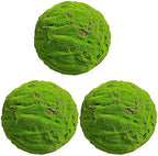 Green Artificial Moss Balls, Handmade Sphere Moss Hanging Balls for DIY Wedding Party Home Hotel Decoratio, Hangin Plants Landscape Landscaping Ball (Color : Diameter: 35cm/13.77in, Size : 3pcs) by WIGING