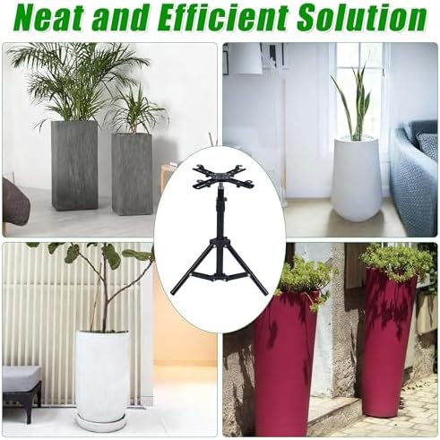 Plant Risers for Inside Pots, Metal Planter Inserts Pot Filler, 12-22" Rise - Image 7