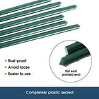 NANOPRETTY Garden Stakes 4FT Plant Stakes for Outdoor Plants Tomato Stakes for Gardening 0.43 inch Diameter Plant Sticks Support Climbing Plants, Pack of 50 - Image 4