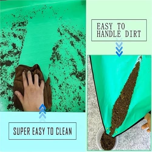 Repotting Mat Gardening Mat Soil Changing Mat Waterproof Thickened Succulent Potting Operation Flower Mat Gardening Tools Supplies(50x50cm) - Image 5