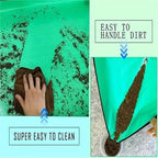 Repotting Mat Gardening Mat Soil Changing Mat Waterproof Thickened Succulent Potting Operation Flower Mat Gardening Tools Supplies(100x100cm) - Image 5
