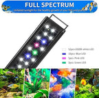 AQUANEAT LED Aquarium Light Full Spectrum for 30 Inch to 38 Inch Fish Tank Light Fresh Water - Image 2