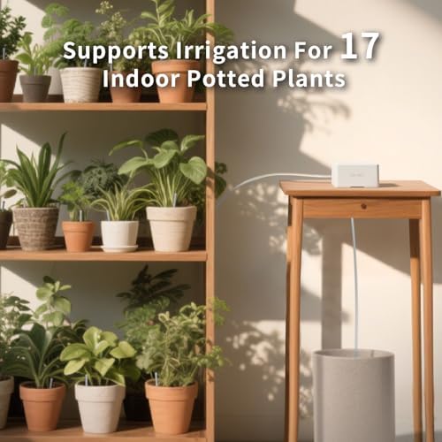 Netro Rechargeable Automatic Plant Waterer Kit Indoor 2.4G WiFi APP Control - Image 2
