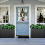 Tall Rectangular Planter,38" L x 13" W x 30" H Metal Large Planter Box - Image 6