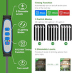 Wiaxulay 16in Grow Light Strip for Indoor Plants, 15W Full Spectrum 6000K - Image 3