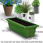 Outland Living 4Ft Vertical Raised Garden Bed - 5 Tier Food Safe Planter Box for Outdoor and Indoor Gardening Perfect to Grow Your Herb Vegetables Flowers on Your Patio Balcony Greenhouse Garden - Image 3