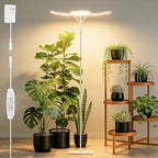 68" Full Spectrum Floor Grow Light with Stand for Tall&Large Indoor Plants by SDOVUERC