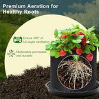 Self Watering Fabric Pot Base 14 inch, Auto Pots Fit for 5 Gallon Grow Bags - Image 2
