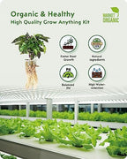 URUQ 8 Pods Hydroponics Growing System Indoor Garden White & 188Pcs Hydroponic Pods Supplies - Image 6