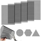 5pcs Glass Fiber Pot Drainage Mesh Pad 20x30cm Rectangular Bonsai Grid - Image 2