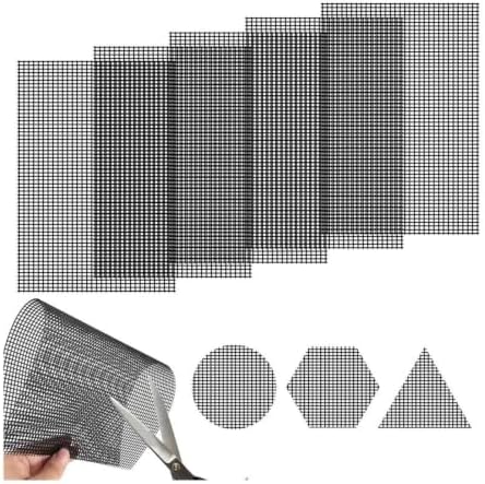 5pcs Glass Fiber Pot Drainage Mesh Pad 20x30cm Rectangular Bonsai Grid - Image 2
