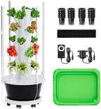 SPECILITE Hydroponics Growing System Kit with Grow Light, 5 Tiers 20 Pods by SPECILITE