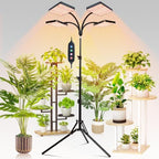 FECiDA High Output Tall Grow Lights for Indoor Plants with Stand and Timer by FECiDAGrowLight