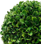 A&B Home Set of 2 Nature 6.5" Green Boxwood Balls Artificial Plant Faux Topiary Orb Indoor Outdoor Wedding Decoration Home Office Table Decor Green Moss Decorative Greenery Balls for Centerpieces - Image 2