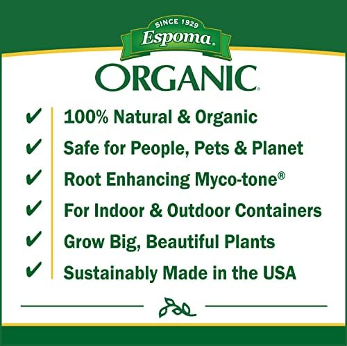 Espoma Organic Potting Soil Mix - All Natural Potting Mix for All Indoor & Outdoor Containers Including Herbs & Vegetables. for Organic Gardening, 1 Cubic Foot. Bag. Pack of 1 - Image 2