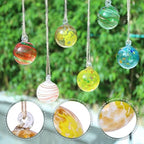 VCUTEKA Hanging Garden Gazing Balls, Glass Witch Ball for Outdoor Decor, 3" - Image 5