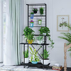 Hanging Plant Pot Shelf Rack Heavy Duty Plant holder Trellis,Multi Layer Plant Stand for Home, Garden, Balcony - Image 2