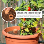Ollas 8pcs 3.1 * 6inch Watring Can Pot Terracotta Self Watering Planter Insert Vacation Plant Care Olla Watering Terra Cotta Clay Irrigation Globes - Image 3