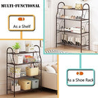 SORCEDAS Plant Stand Outdoor Indoor 4 Tier Metal Corner Flower Shelf - Image 4