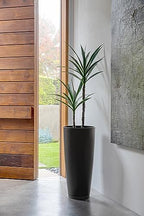 Veradek Mason Series Vega Planter & Drip Tray - Round Planter with Shelf - Image 5