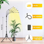Wolezek Grow Lights for Indoor Plants Full Spectrum with Stand, 2 Pack - Image 7