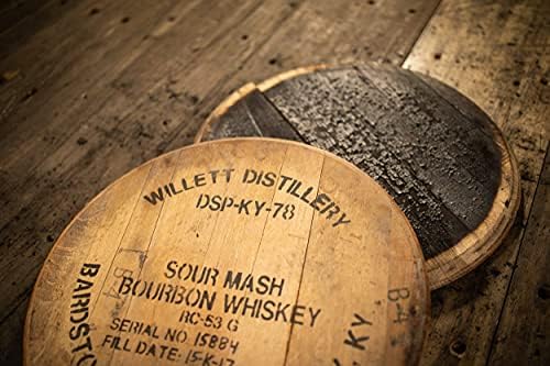 Midwest Barrel Company Authentic Whiskey Barrel Top (21 Inch Diameter) 1-Inch Thick Bourbon Top from Old Whiskey Barrel - Image 6