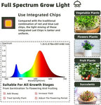Owleye 12FT Outdoor Grow Lights LED String Plant Light, IP65 Waterproof, Full Spectrum, 120V, ETL Listed, 33.89 umol/s, Linkable Grow Light for Greenhouse & Outdoor Garden & Raised Bed (3-Bulbs)-2 Set - Image 3