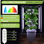 CARPATHEN Hydroponic Tower Growing System, Indoor Gardening for 30 Plants - Image 3