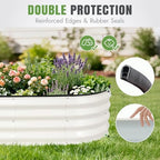 INNO STAGE 3Pcs Galvanized Raised Garden Bed Kit, Outdoor Metal Planter Box - Image 4