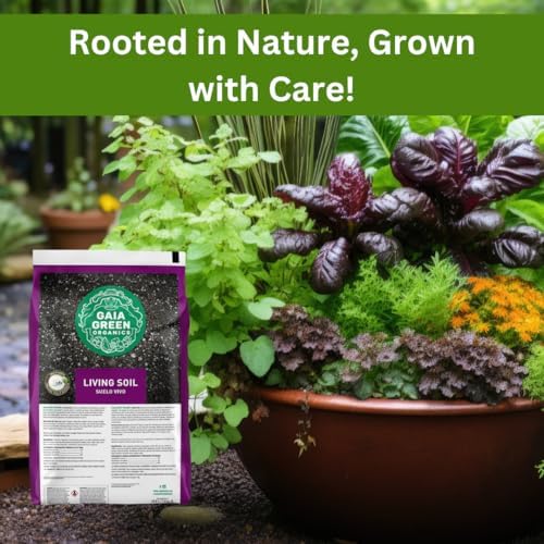 Gaia Green Organic Living Soil, 1.5 cu ft - Premium Potting Mix & Potting Soil for Indoor & Outdoor Plants, Seed Starting, Containers, Houseplants & Raised Beds - Ready to Use, Pre-Charged Organic - Image 6
