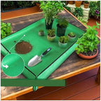 2 PCS Plant Repotting Square Mat Waterproof Transplanting Bonsai Succulent Potting Tarp(50x50cm) - Image 7